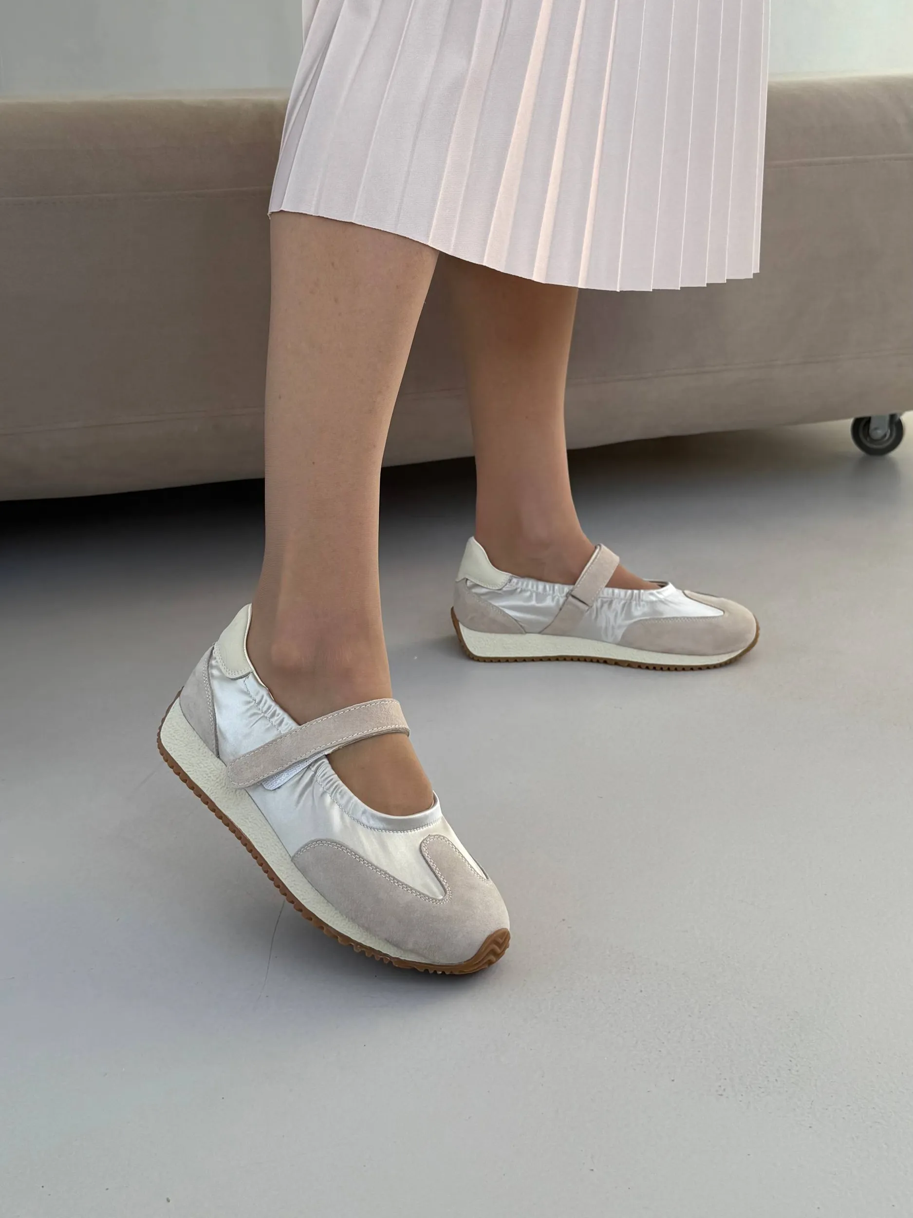 Туфли кожаные TUFFONI 1426011VL BEIGE